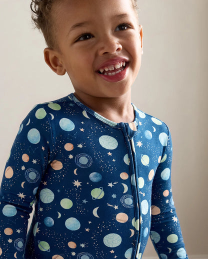 Bamboo One Piece Pajama - 2T / Wildflower Dreams