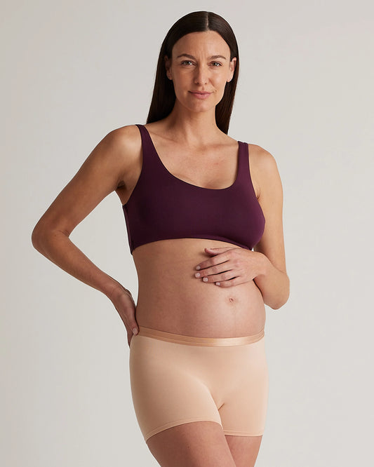 Micromodal Maternity & Postpartum Bra (2-pack) - XS / Syrah