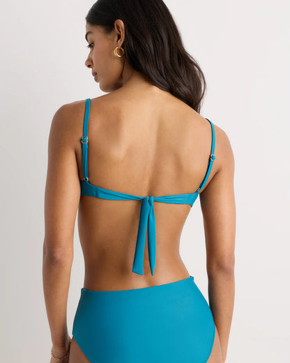 Italian Demi Bikini Top - XS / Deep Navy