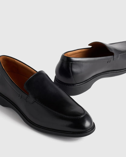 Men's Hybrid Crafted Leather Loafer - 7 / Brandy