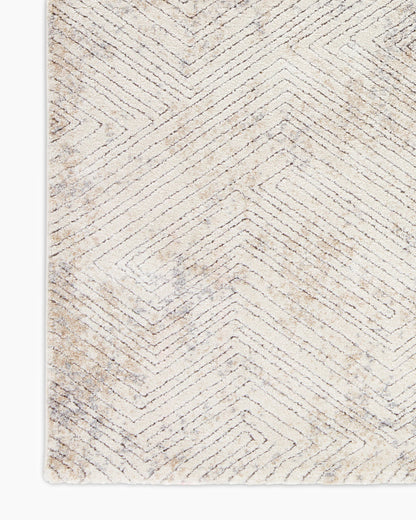 Mateo Plush Performance Rug - 5' x 7'6" / Light Grey