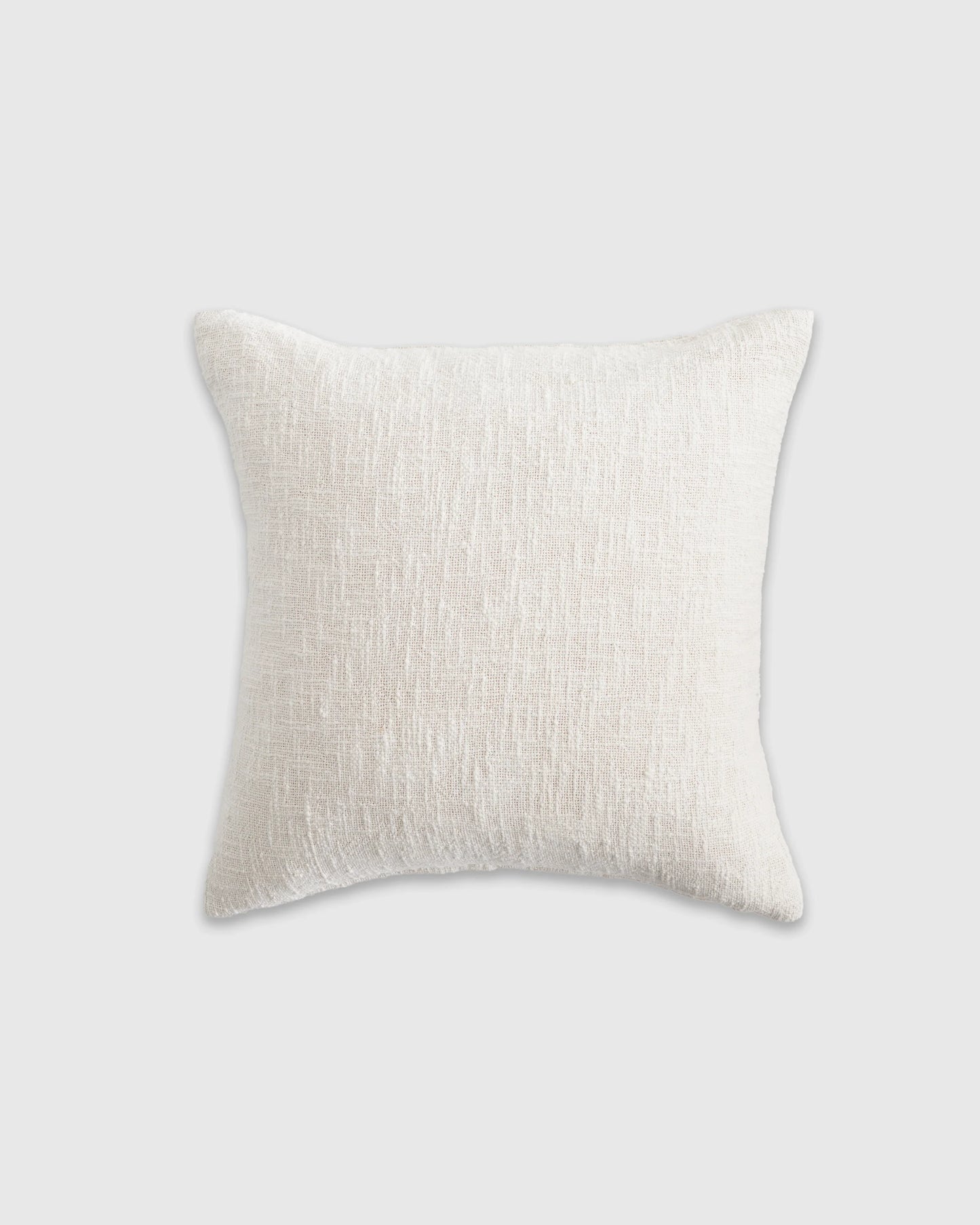 Cotton Slub Pillow Cover - 20x20 / Terracotta