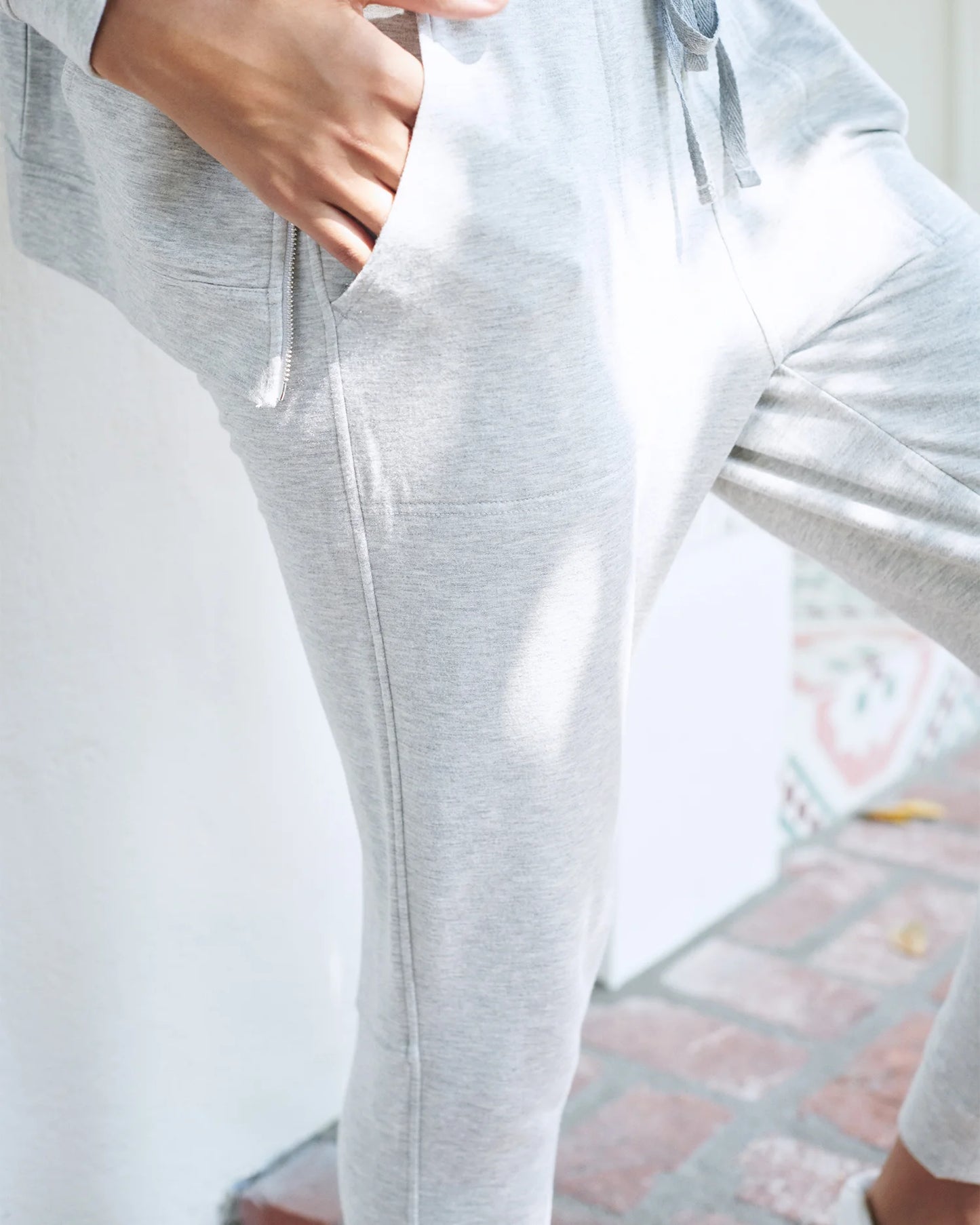 SuperSoft Fleece Joggers - XS / Smoked Thyme Green