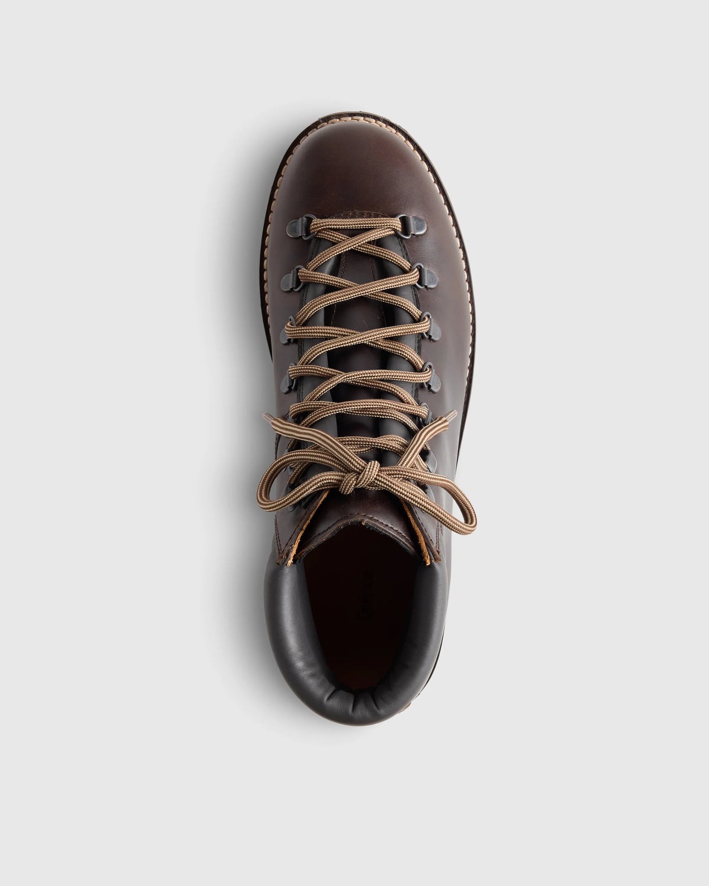 Crafted Leather Waterproof Hiking Boot - 7 / Burnt Timber