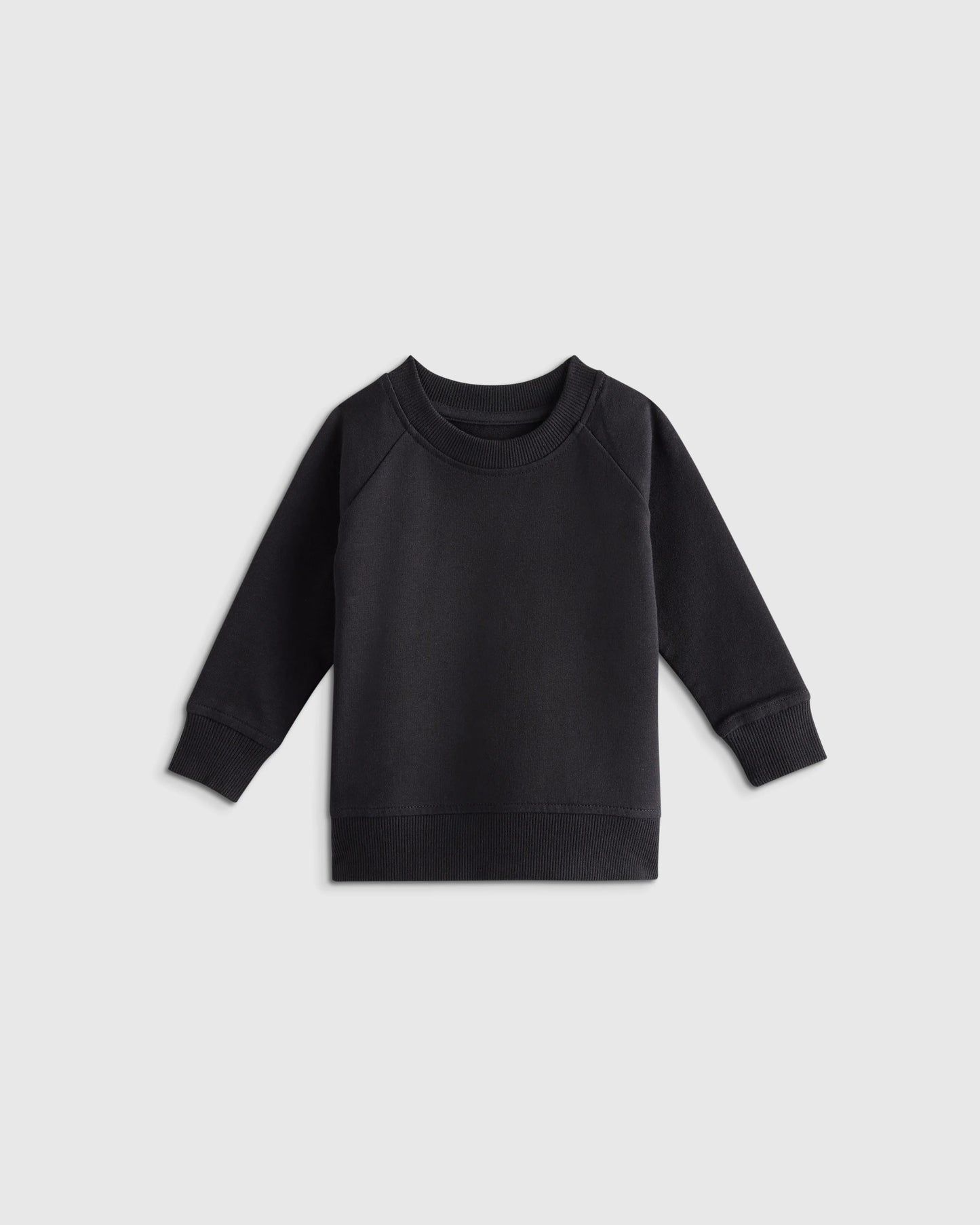 Organic Cotton French Terry Crew Neck Sweatshirt - 3-6M / Blue Stars