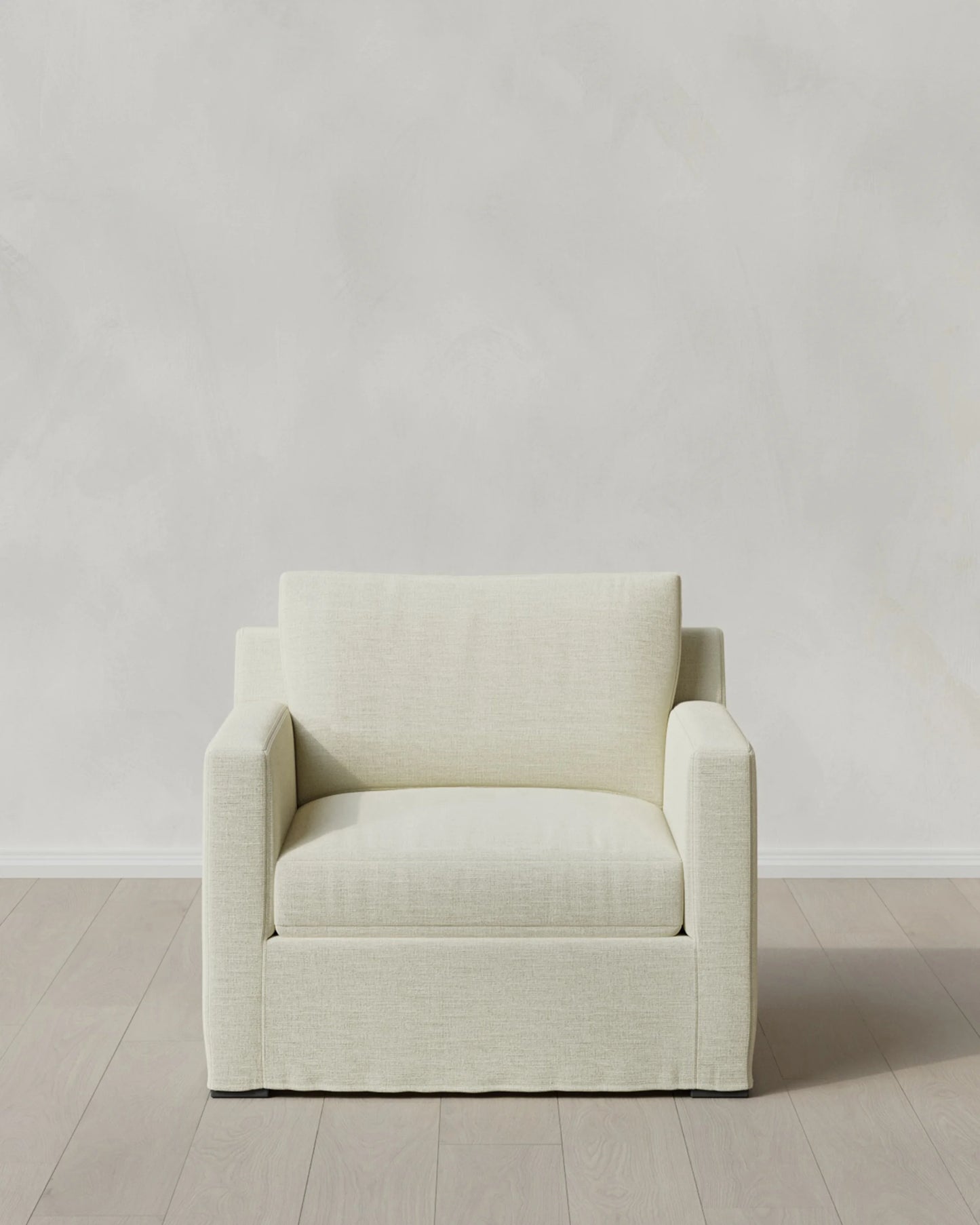 Ellery Slipcover Chair in Performance Linen - One Size / Sand