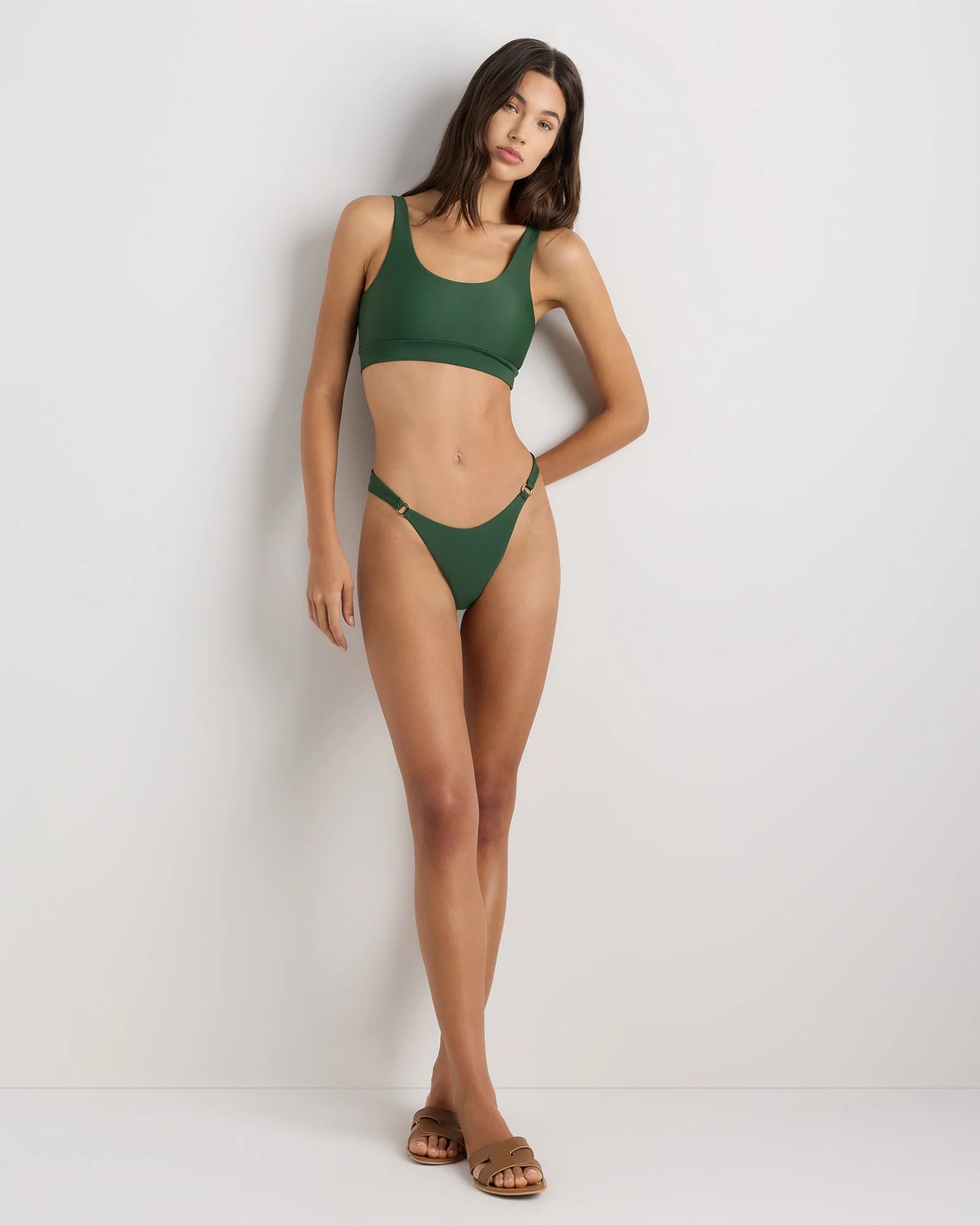 Italian Tank Bikini Top - XS / Cherry