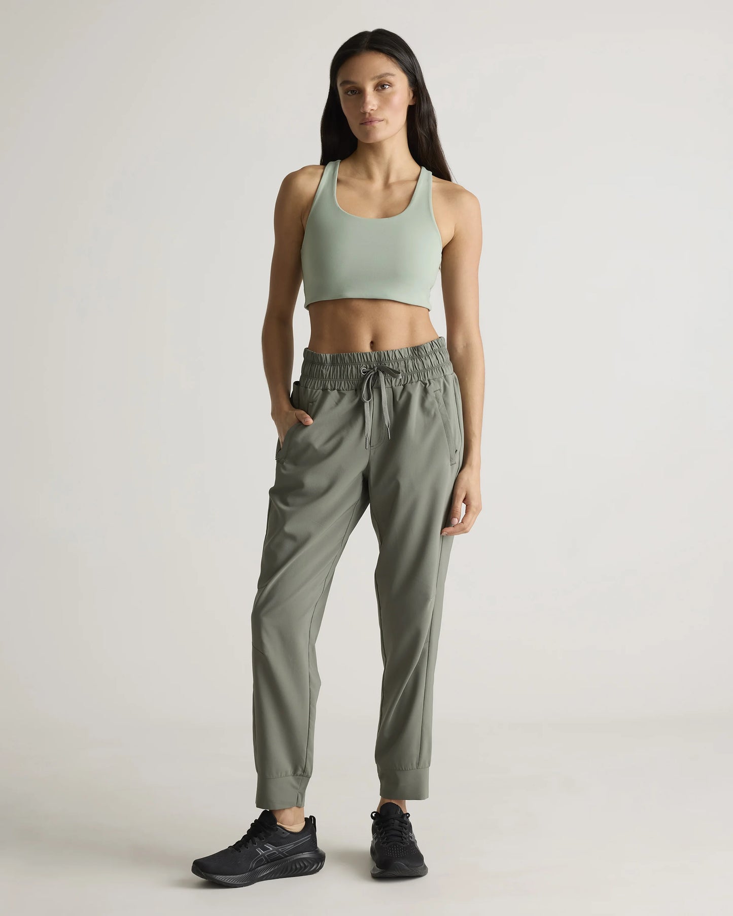Micro Ripstop Mid-Rise Hike Joggers - XS / Heritage Olive