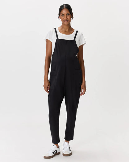 Organic Cotton Maternity Overalls - XS / Deep Navy