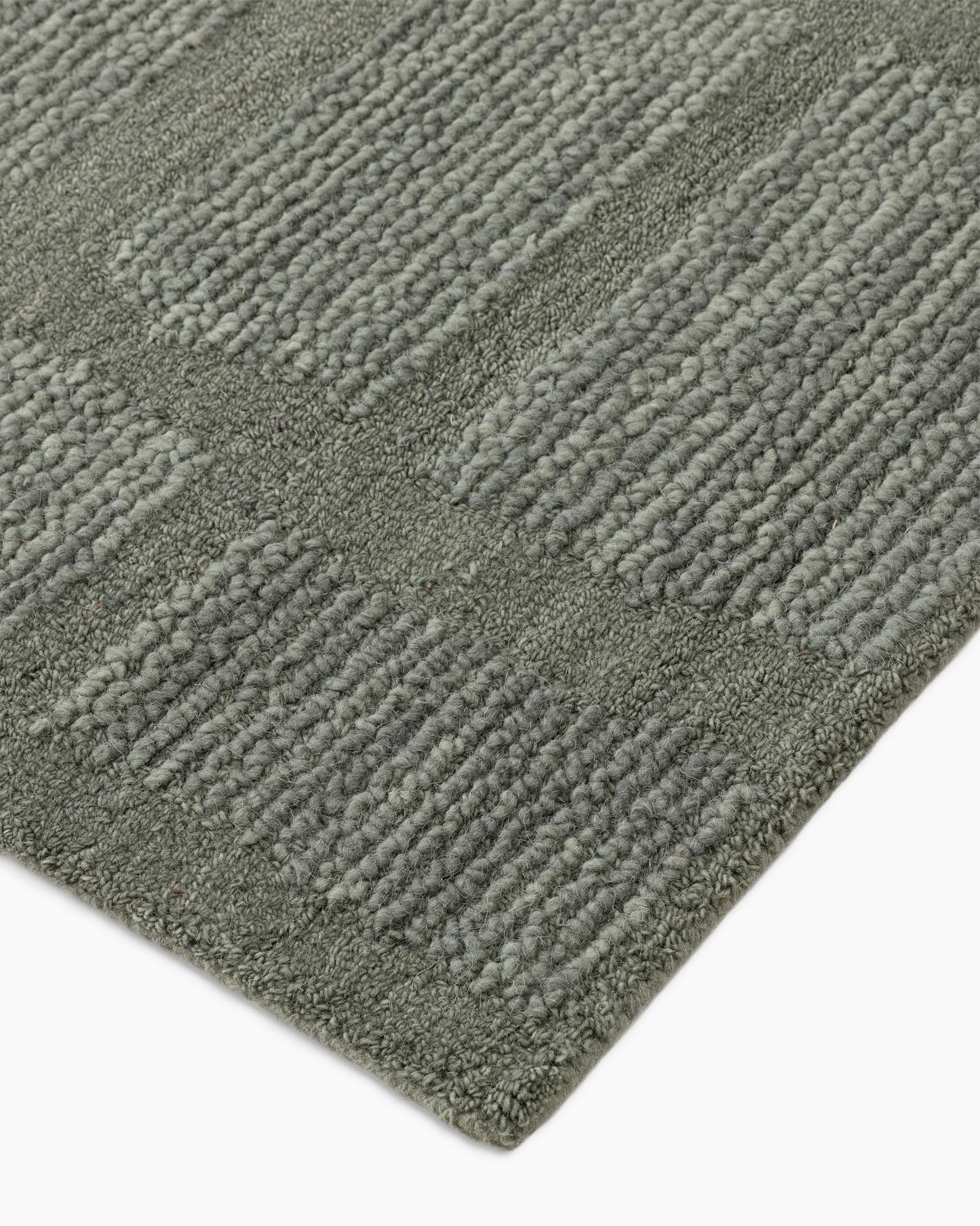 Benton Wool Rug - 3' x 5' / Green
