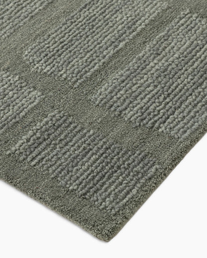 Benton Wool Rug - 3' x 5' / Green