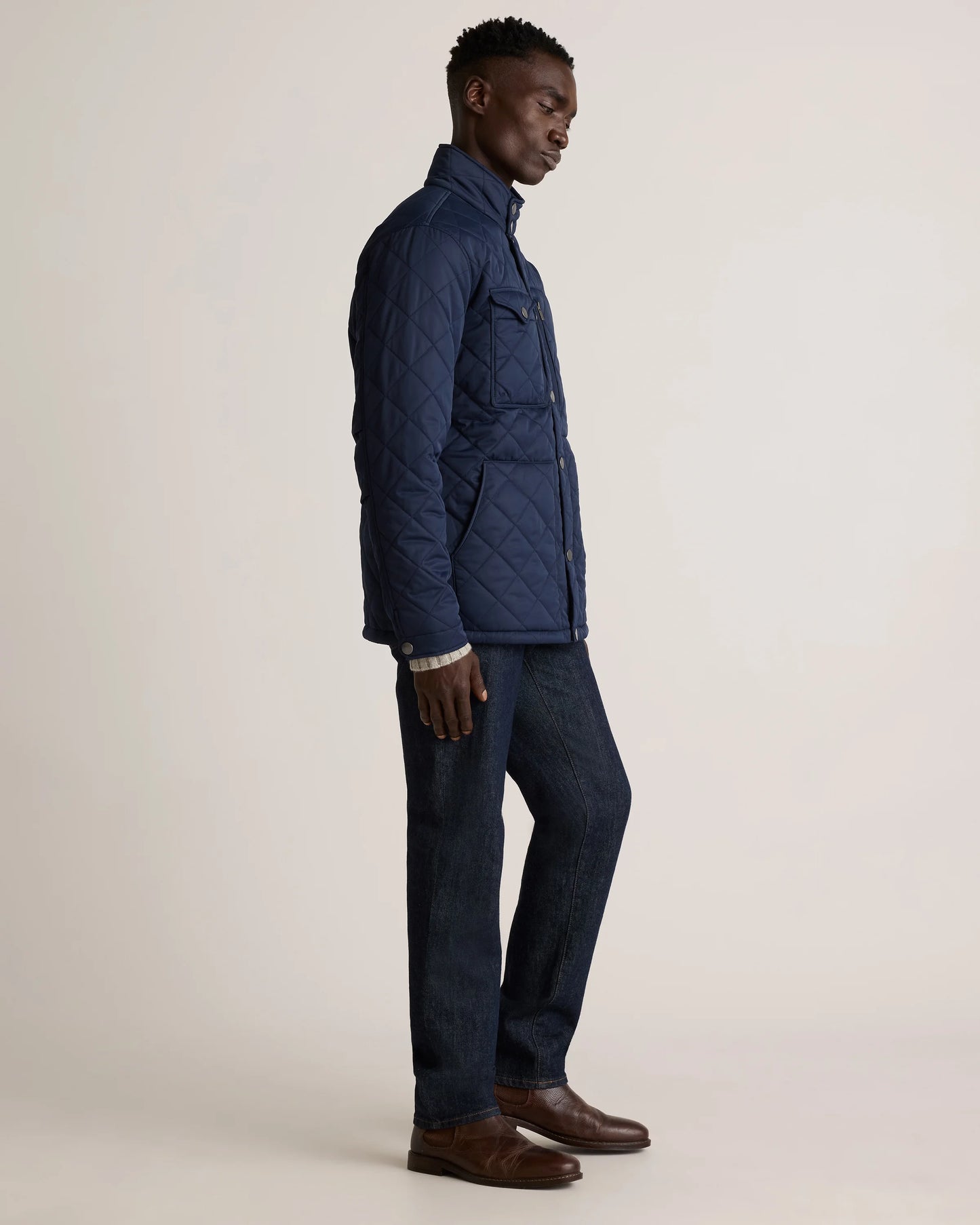 Featherless Quilted Utility Jacket - S / Verdant Pine