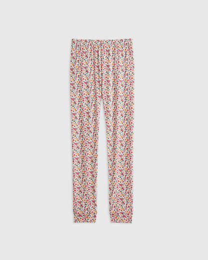 Bamboo Long Sleeve and Pant Pajama Set - 2T / Wildflower Dreams