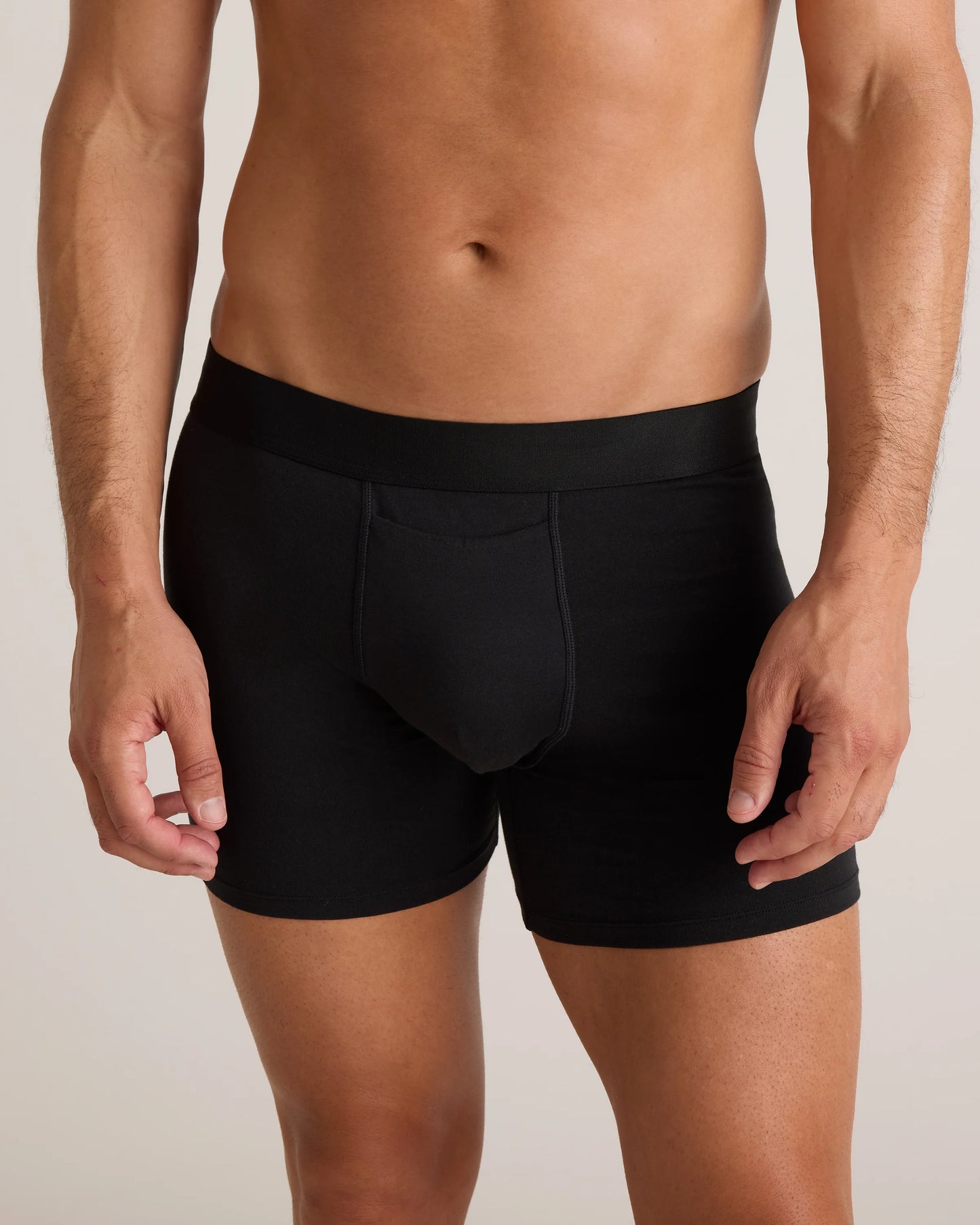 Organic Cotton 4'' Trunk (3-pack) - XS / Light Grey