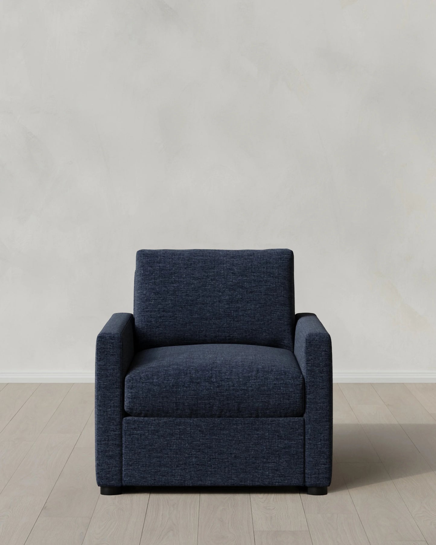 Brennan Accent Chair in Performance Chenille Linen Blend - One Size / Sorrell