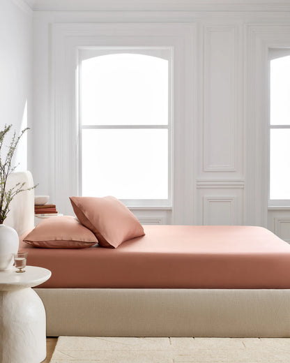 Bamboo Fitted Sheet Set - Twin / Sand