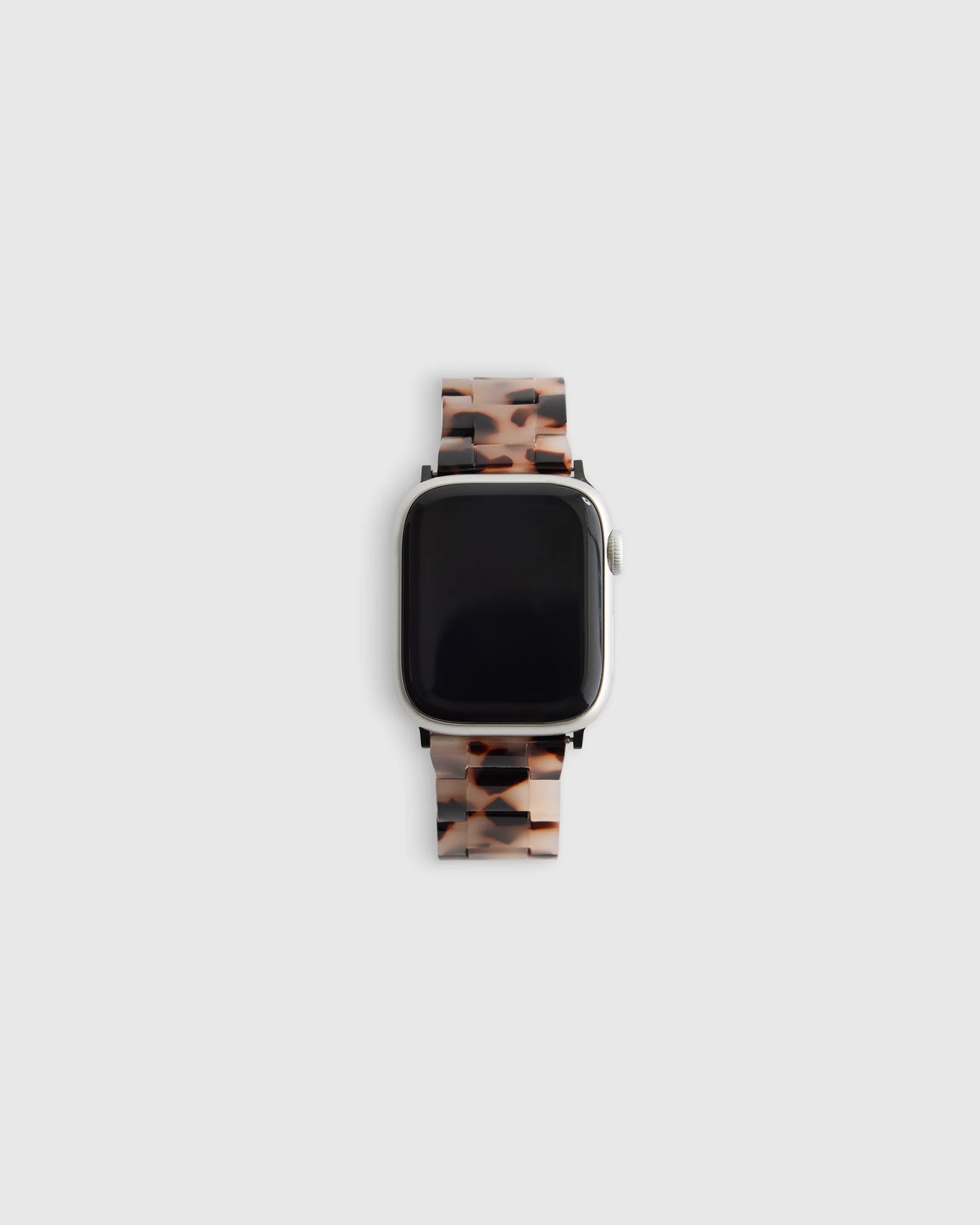 Acetate Smartwatch Band - 38mm - 42mm / Grey Tortoise