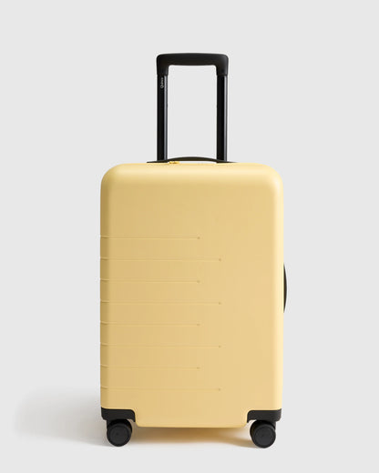 Expandable Carry-On Suitcase - One Size / Dark Green