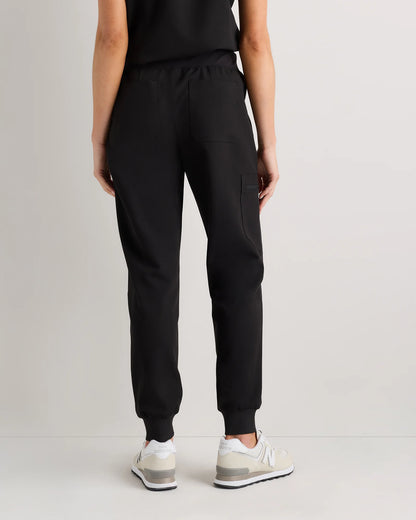 AeraFlex Scrub Joggers - XS / Bold Black