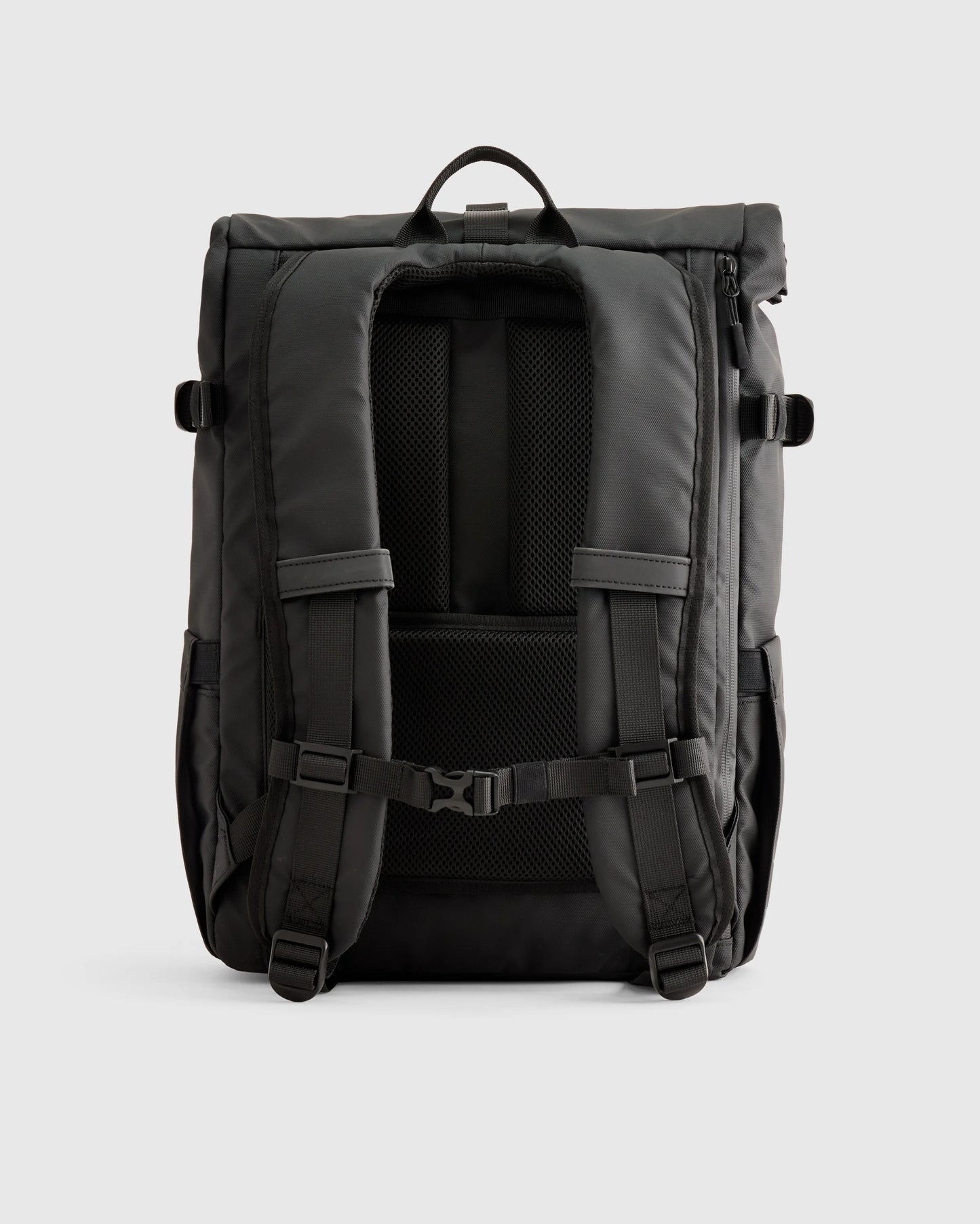 Weather Proof Roll-Top Backpack - One Size / Navy