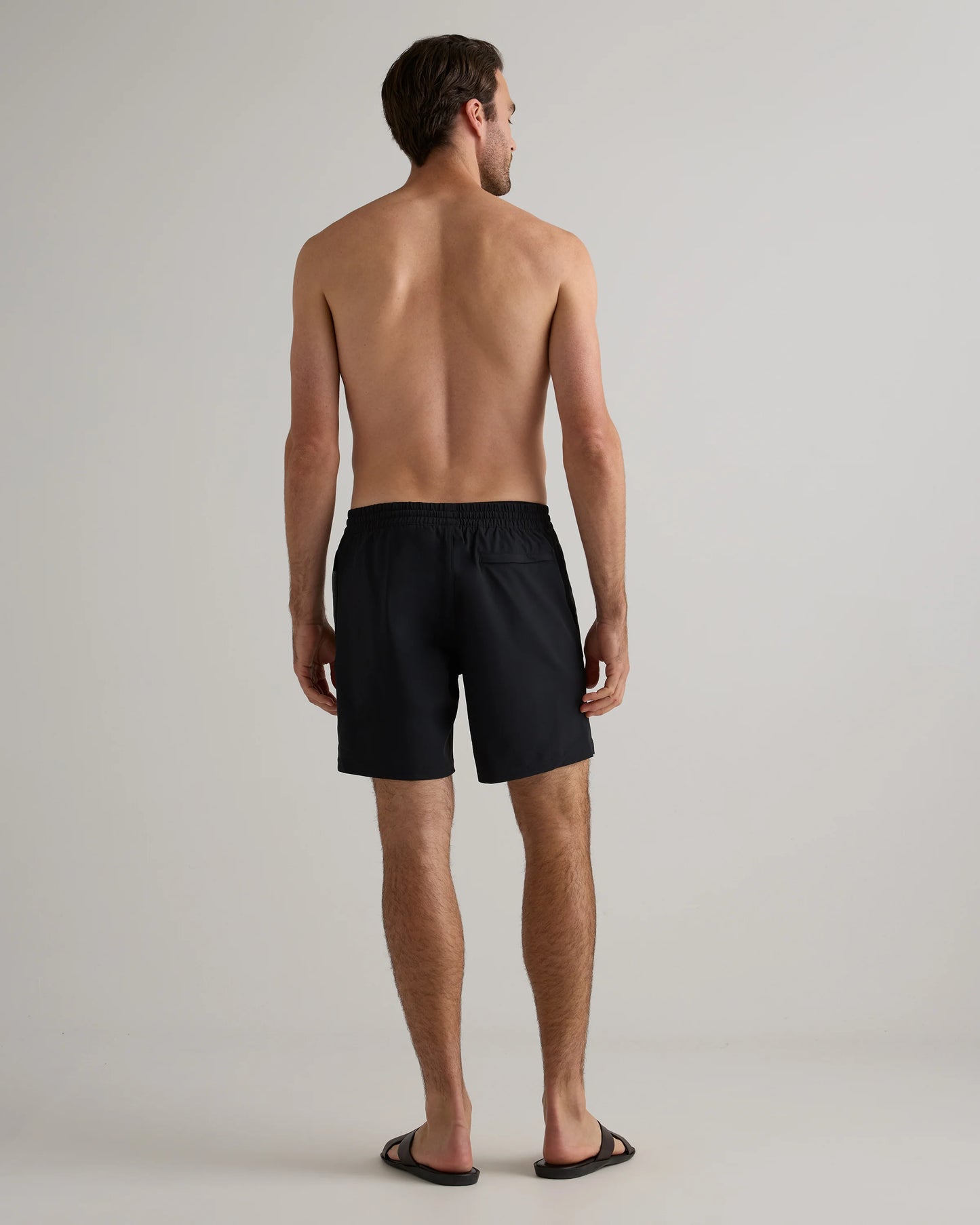 Italian Swim Trunks - 7" - XS / Navy Diamond Geo