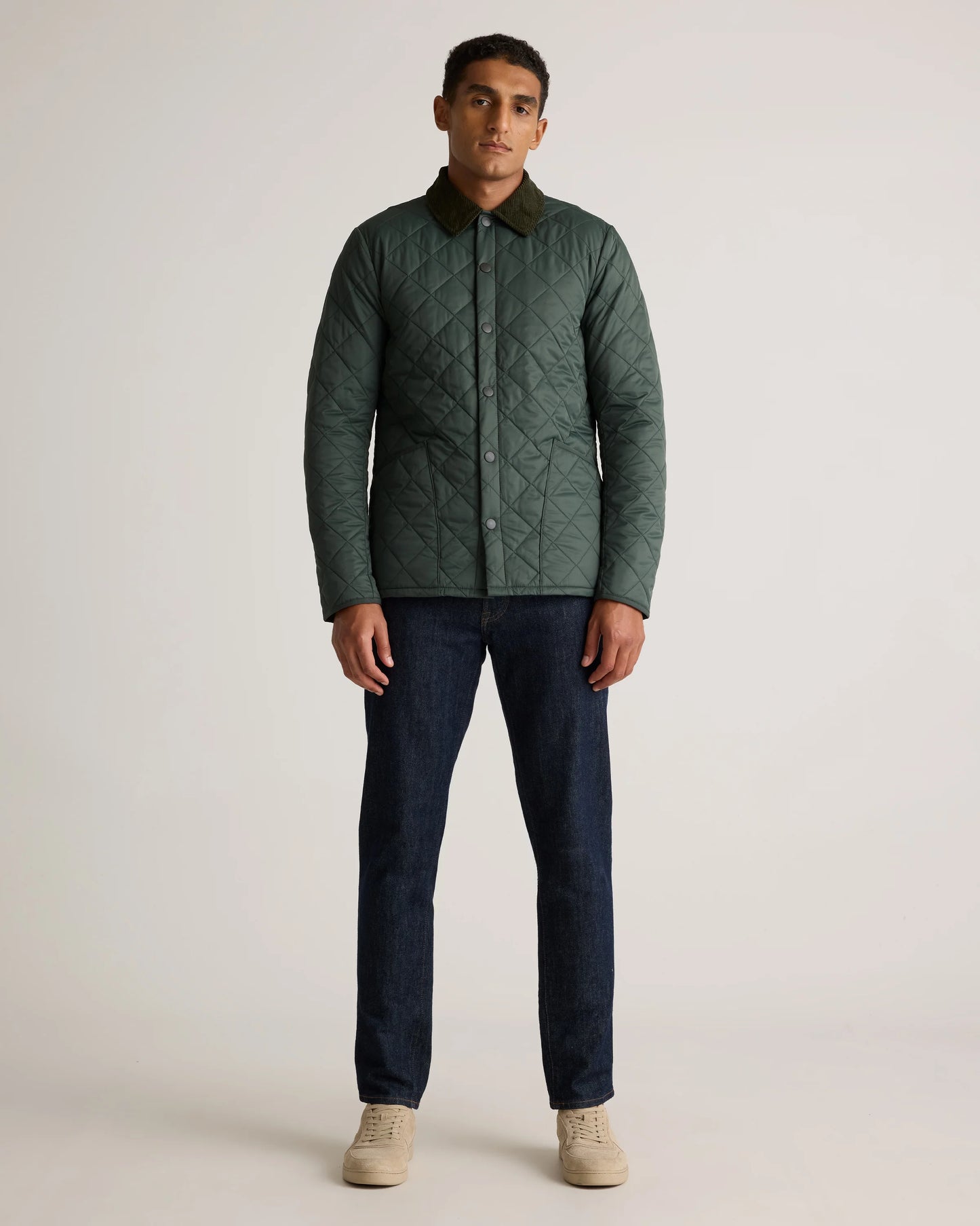 Featherless Quilted Jacket - S / Black