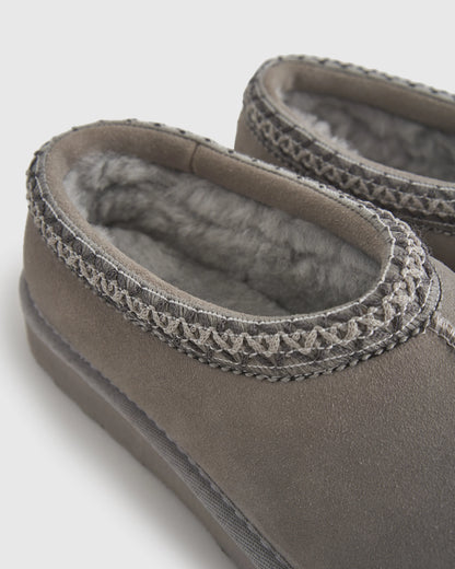 Australian Shearling Clog Slipper - 5 / Pecan