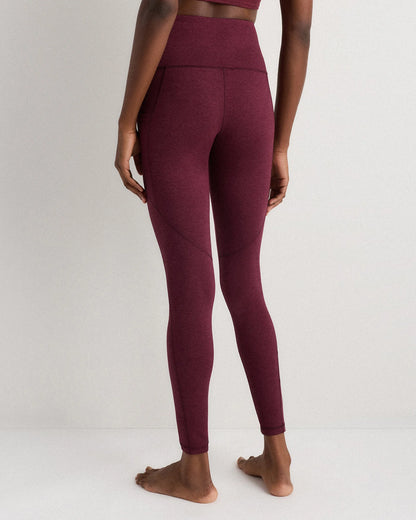 Ultra-Soft High-Rise Pocket Legging - XS / Heather Espresso