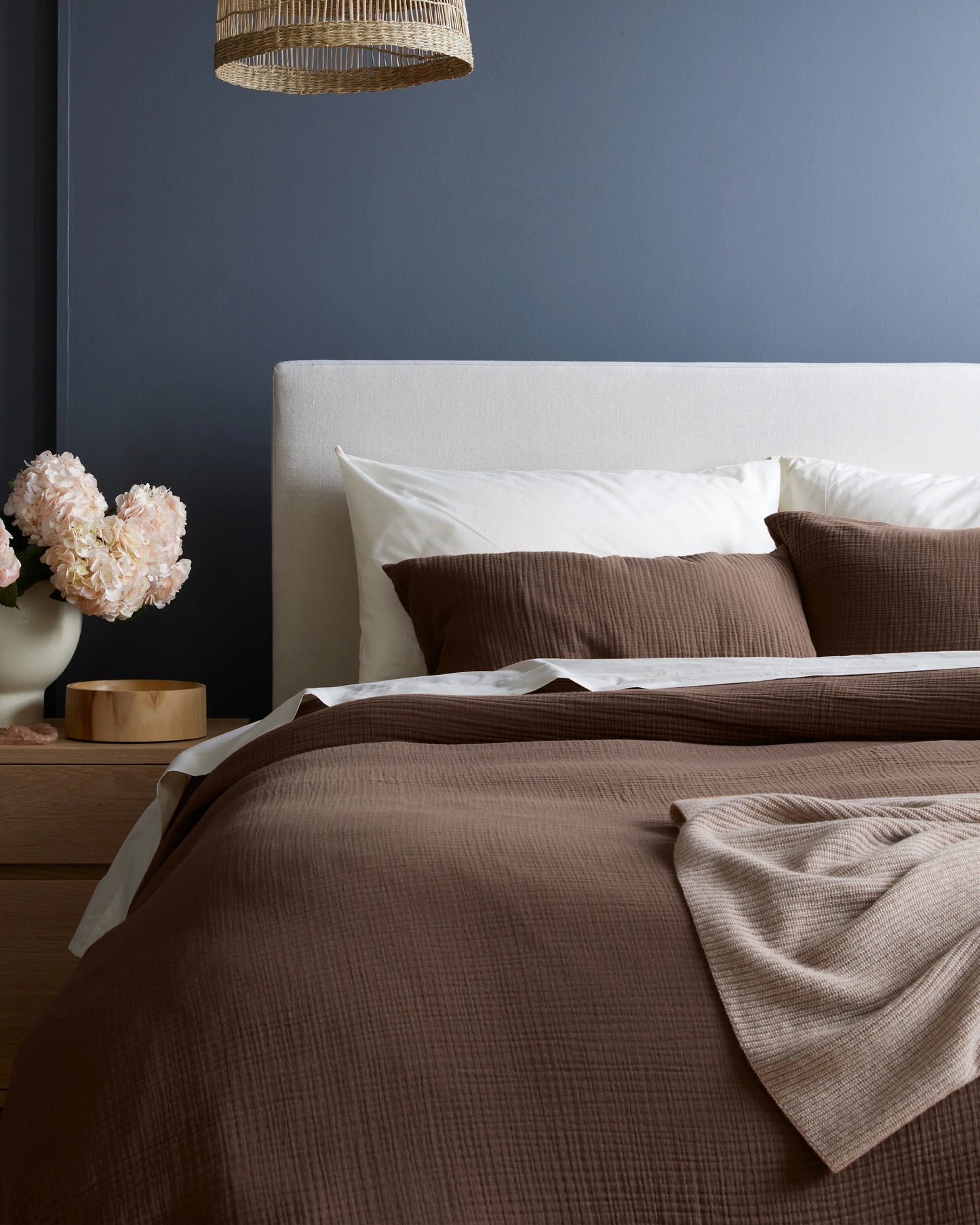 Organic Cotton Gauze Sham Set - Standard / Dried Sage