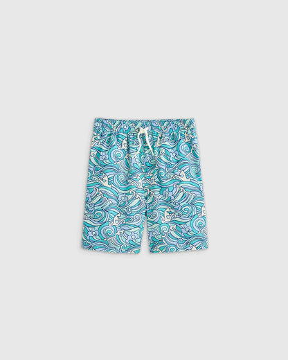 Swim Trunk - 2T / Wavy Fish