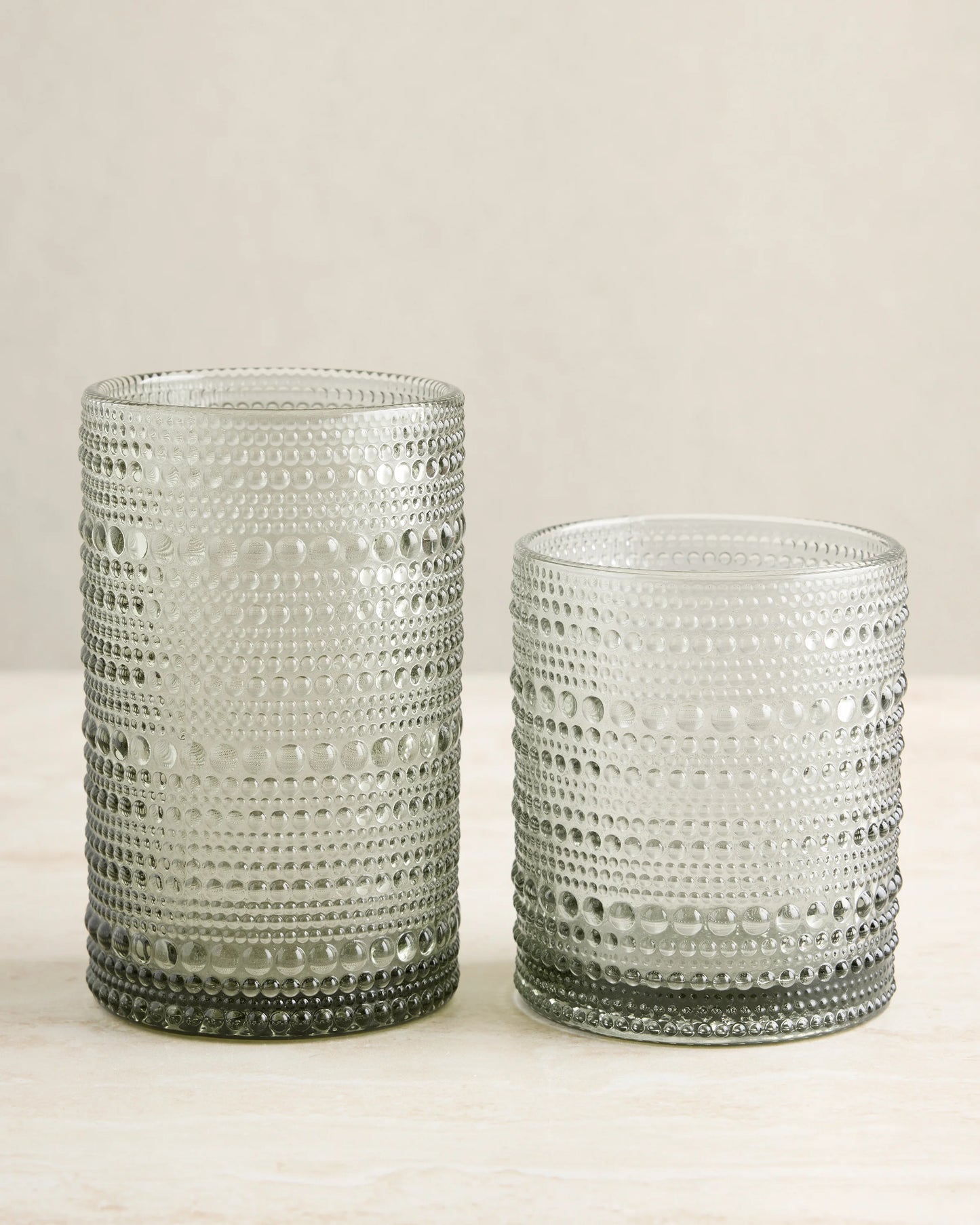 Jupiter Tall Glass Tumbler (Set of 6) - One Size / Fern Green