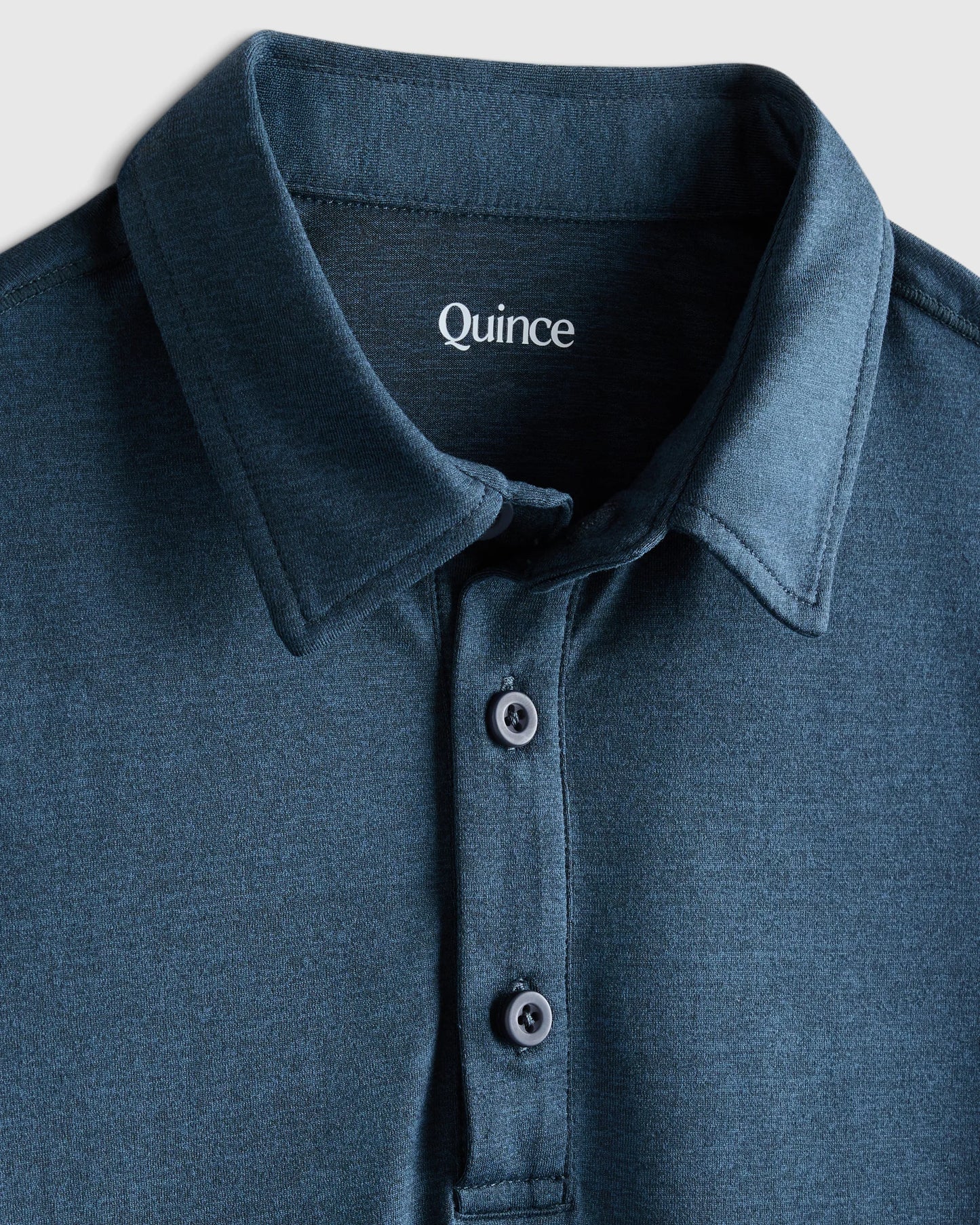 Flowknit Breeze Polo - 6 / Heather Ocean Navy