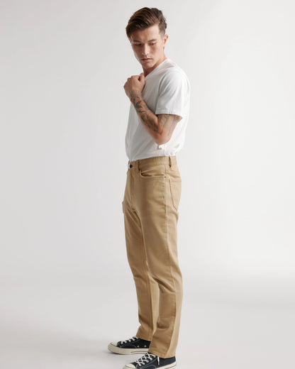 Comfort Stretch Traveler 5-Pocket Pants - Straight - 28X30 / Military Olive
