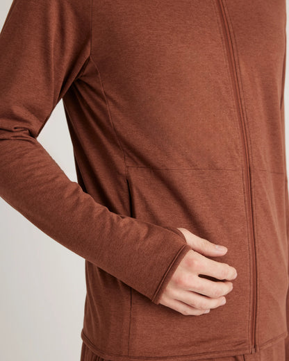 Flowknit Performance Zip Hoodie - S / Heather Grey