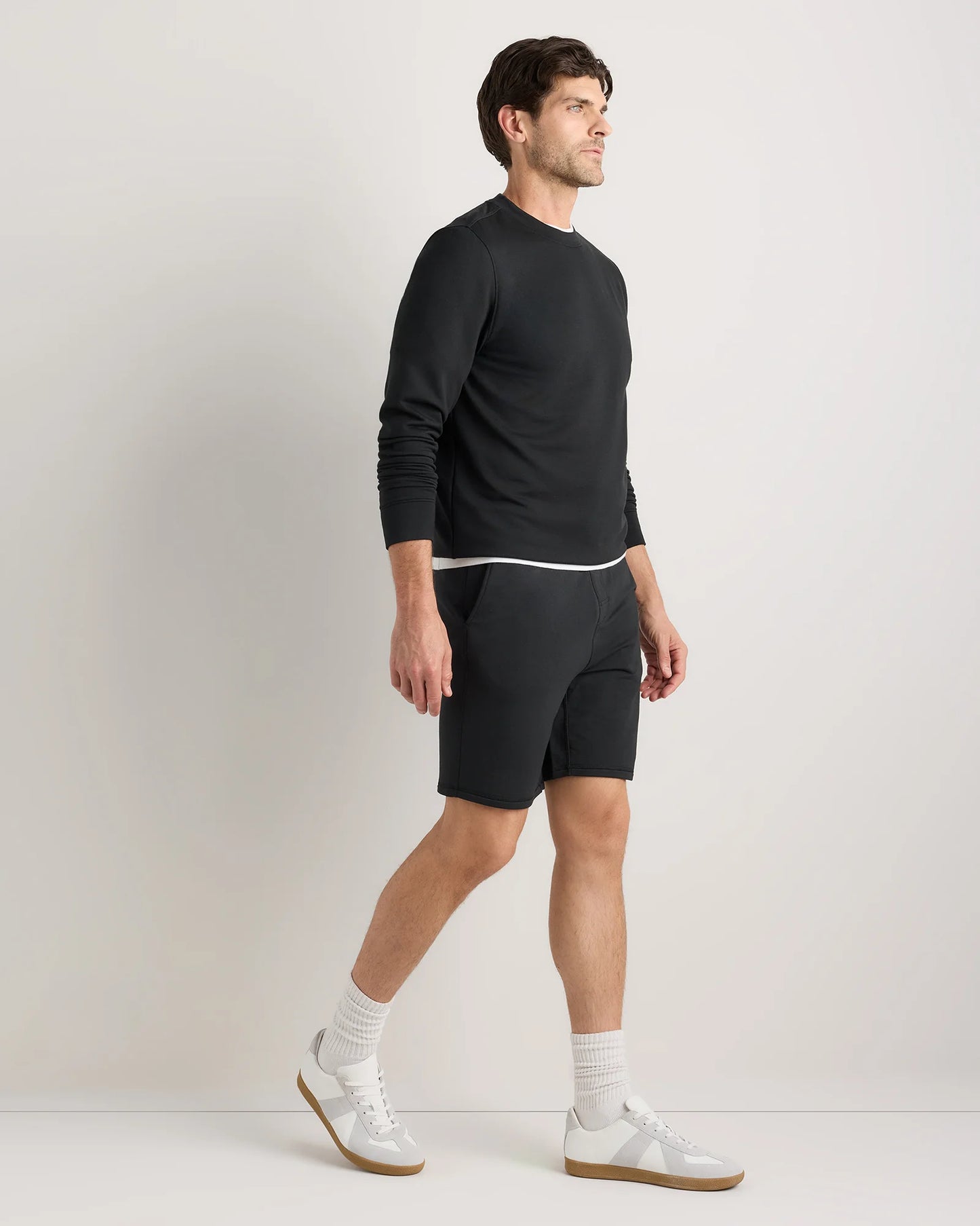 Supersoft Fleece Crew - XS / Heather Oatmeal