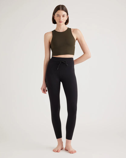 Ultra-Form High-Neck Cropped Tank - XS / Black Camo