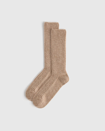Cashmere Trouser Sock - XS/S / Ivory