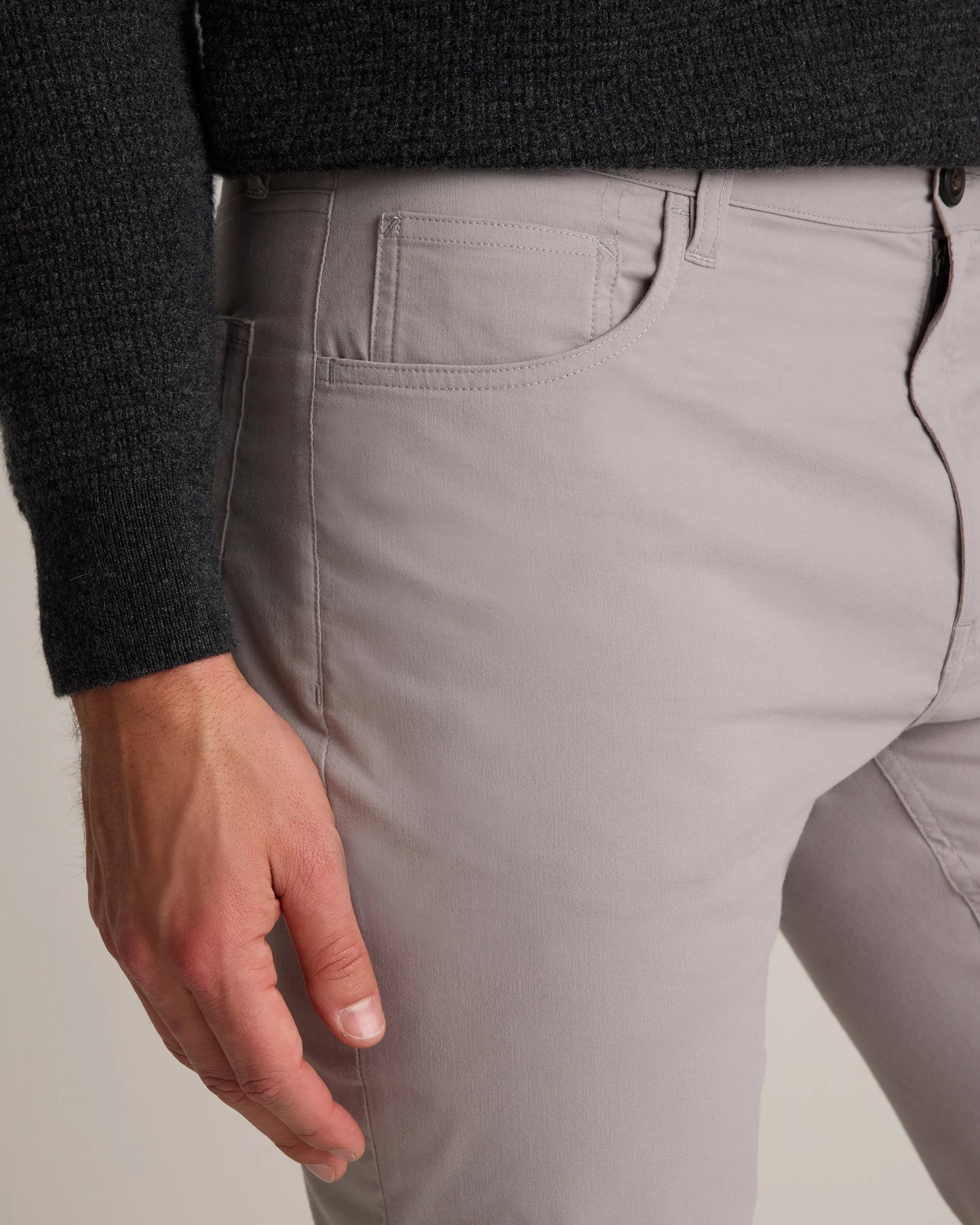 Organic Cotton Coolmax® Chino - 30X30 / True Black