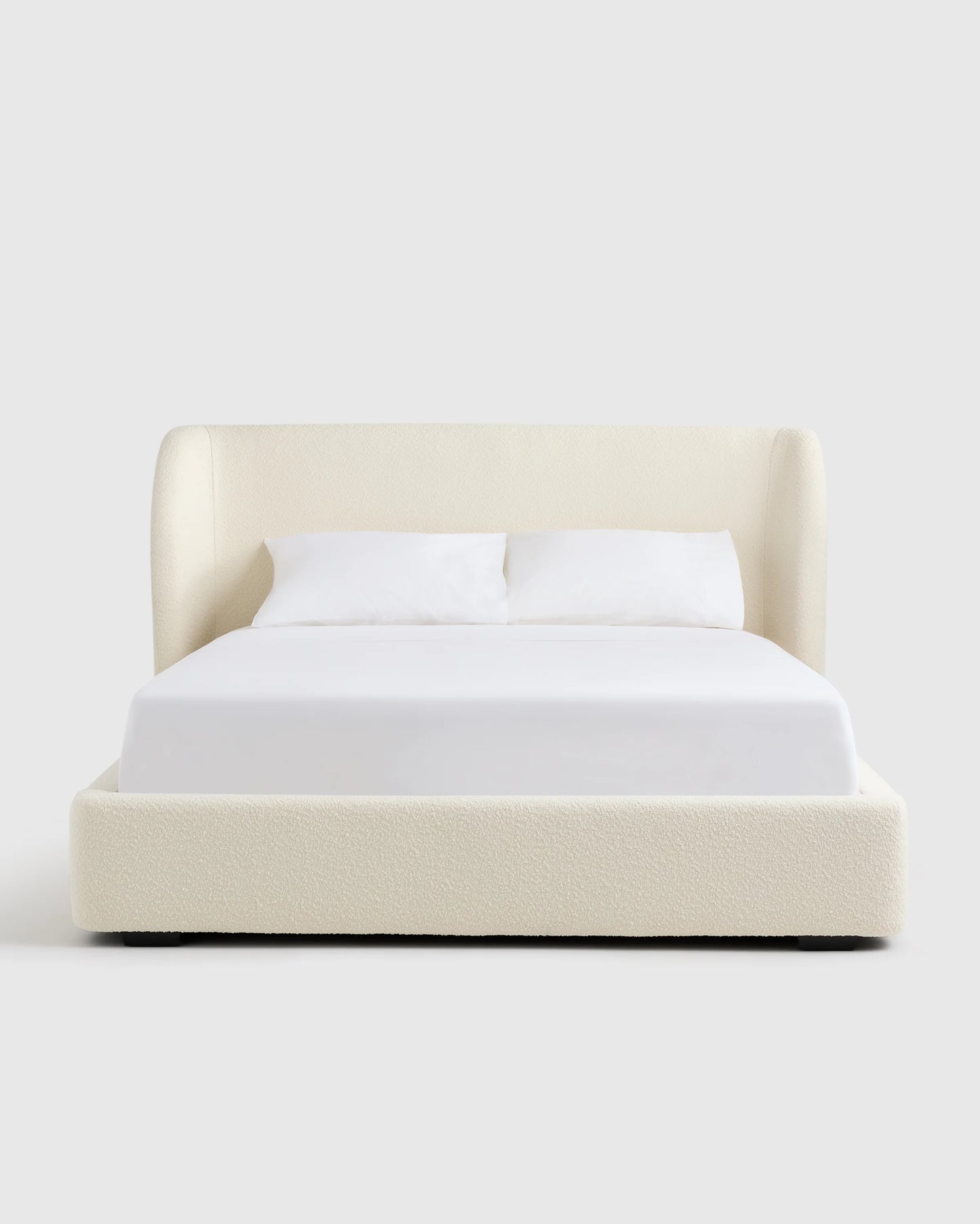 Performance Boucle Shelter Bed - Queen / Ivory