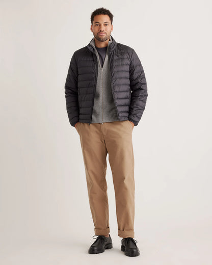 Lightweight Down Packable Puffer Jacket - XS / Overcast Grey