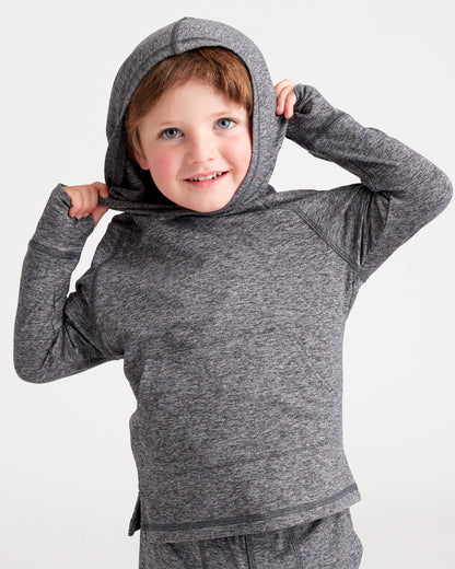 Flowknit Pullover Hoodie - 2T / Heather Navy