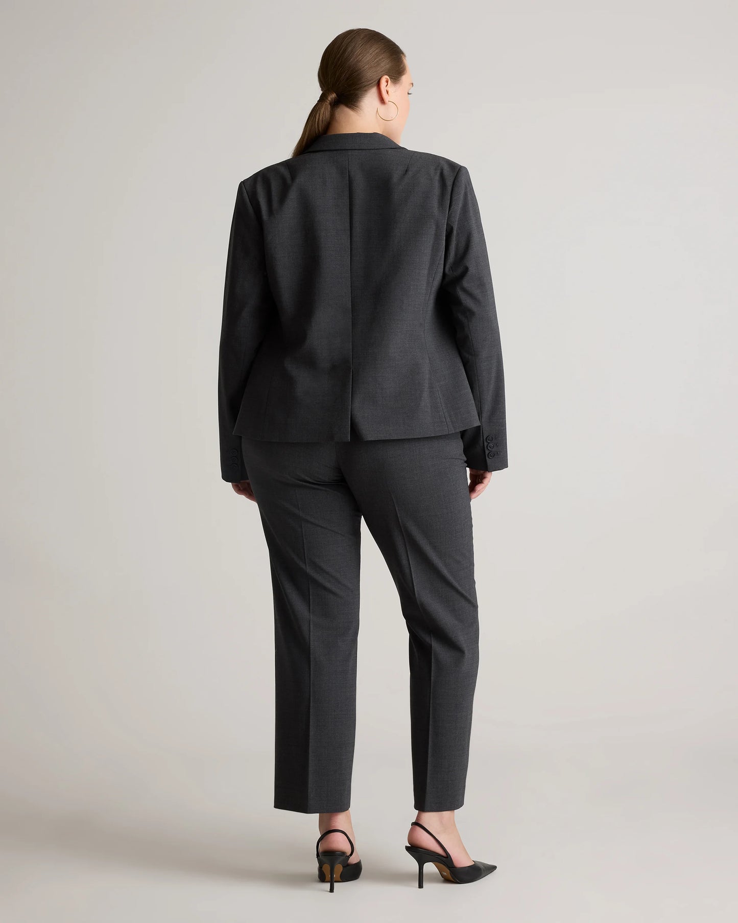 Italian Wool Tailored Blazer - XS / Navy