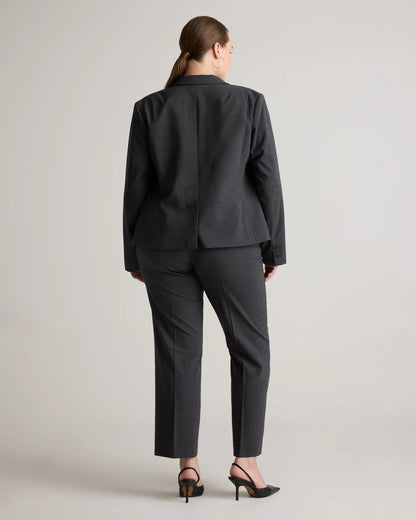 Italian Wool Tailored Blazer - XS / Navy