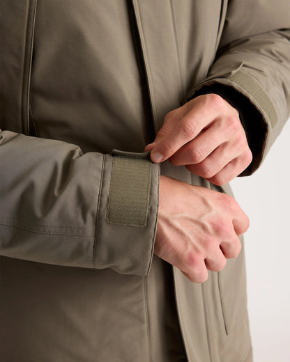 Responsible Down Hooded Parka - S / Storm Blue