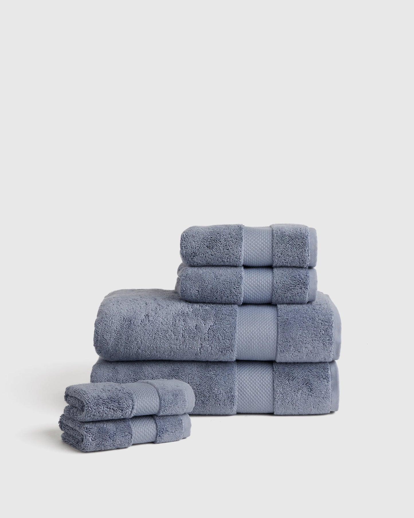 Turkish Ultra Plush Bath Towel Bundle - One Size / Mineral