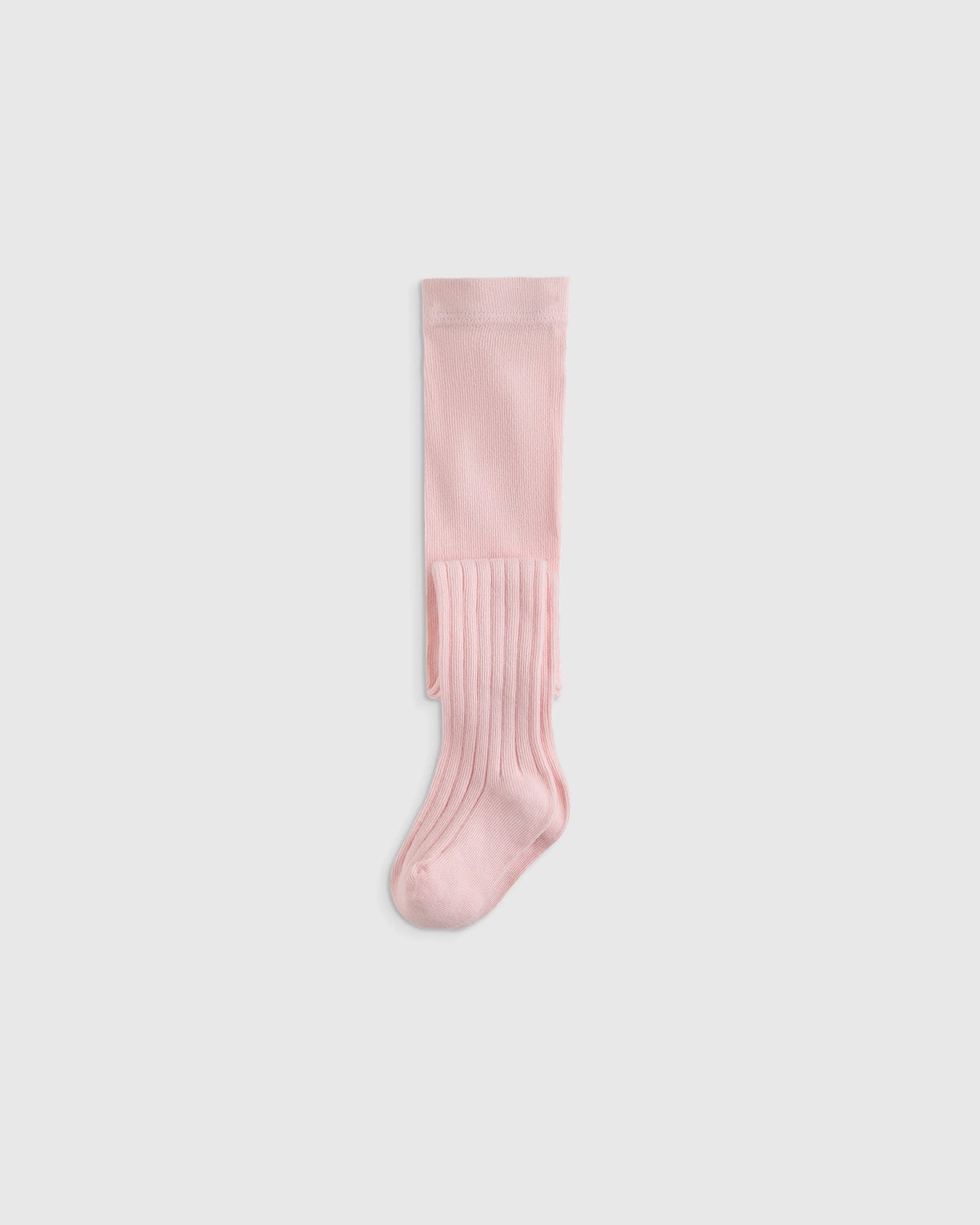 Organic Cotton Rib Tights (2-pack) - 0-6M / Ivory