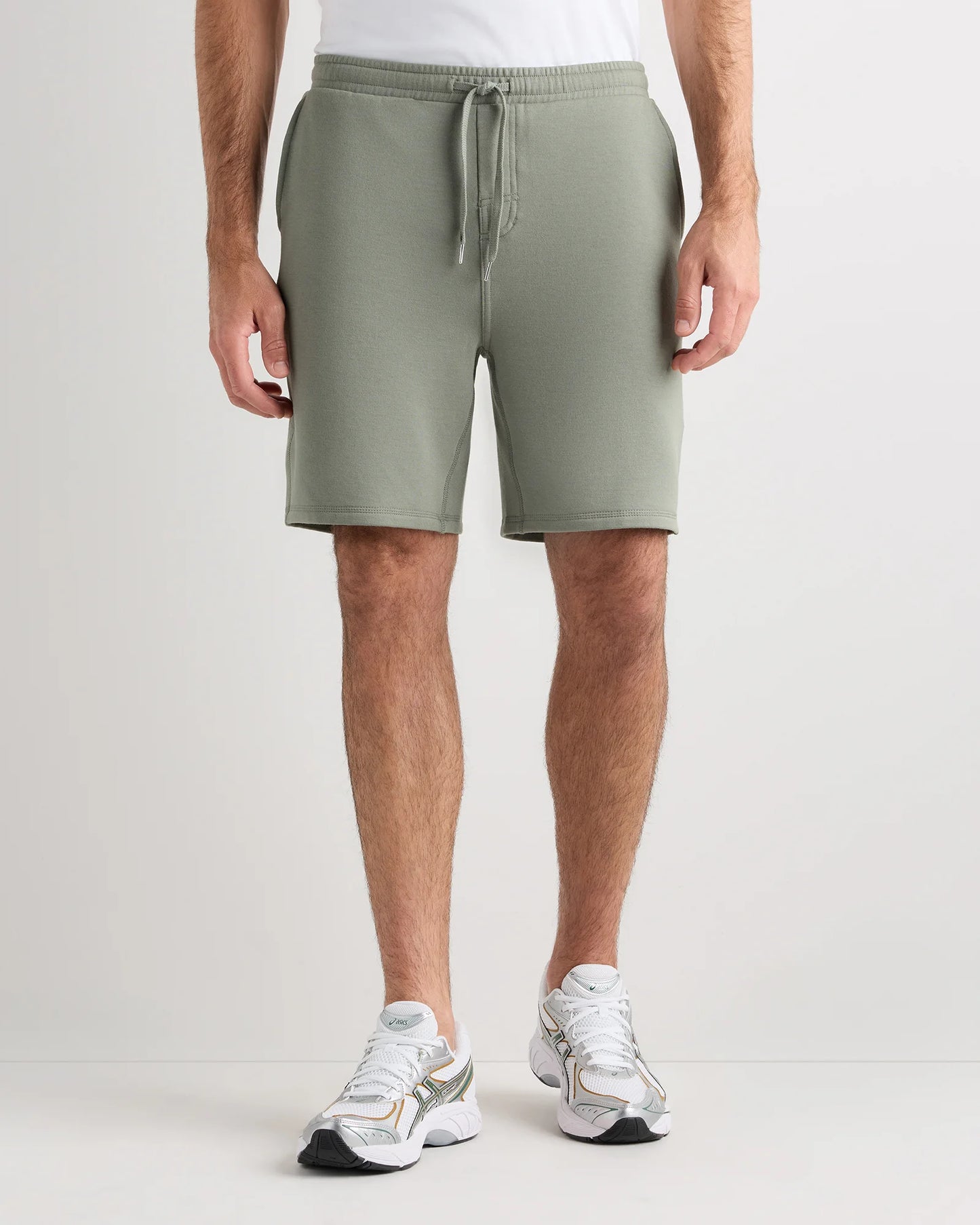 Supersoft Fleece 7.5" Sweatshorts - S / Heather Oatmeal