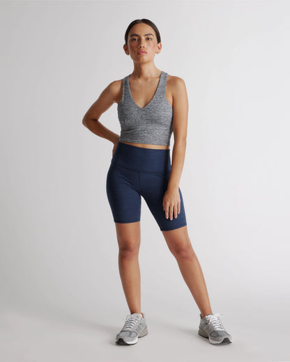 Ultra-Soft Bike Short - XS / Heather Espresso