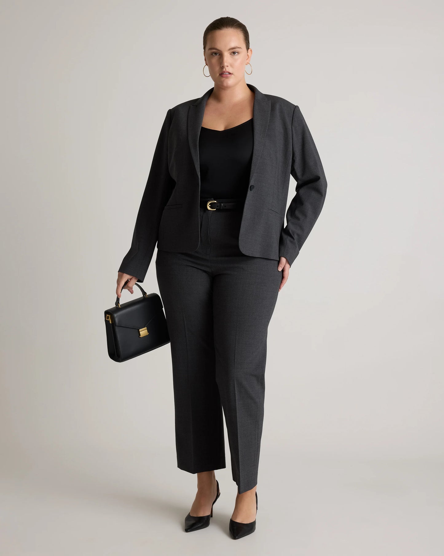 Italian Wool Tailored Blazer - XS / Navy