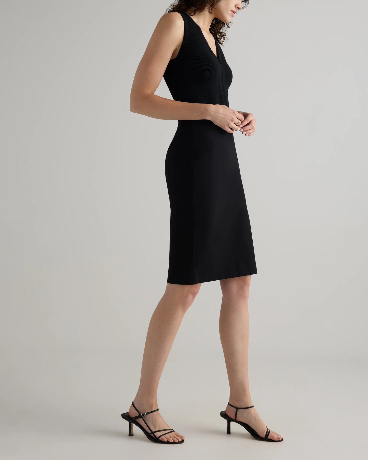 Ultra-Stretch Ponte Pencil Skirt - XS / Charcoal